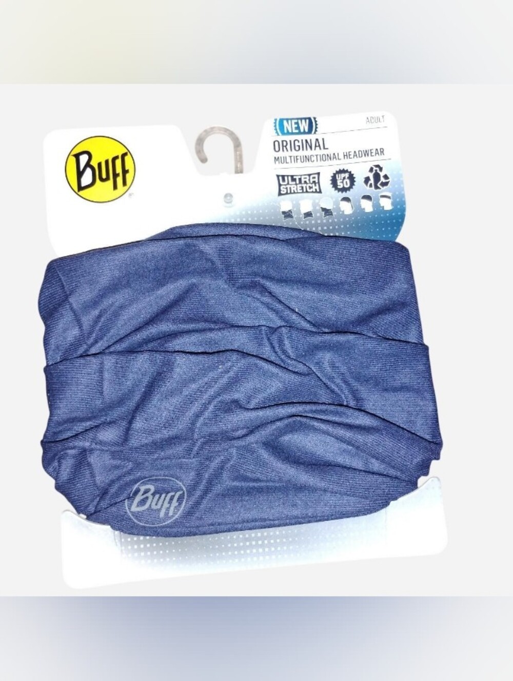 Buff Original Multifunctional Headwear – Solid Night Blue NWT